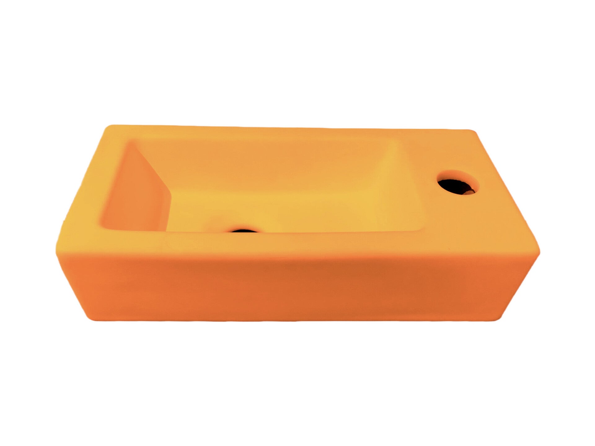 Best-Design "Farnetta" fontein Rechts 37 x 18 x 9 cm Mat-oranje