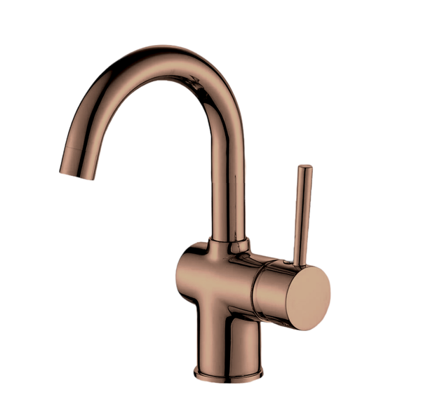 Best-Design "Dijon-Biega" wastafelmengkraan met drb. uitloop Sunny Bronze