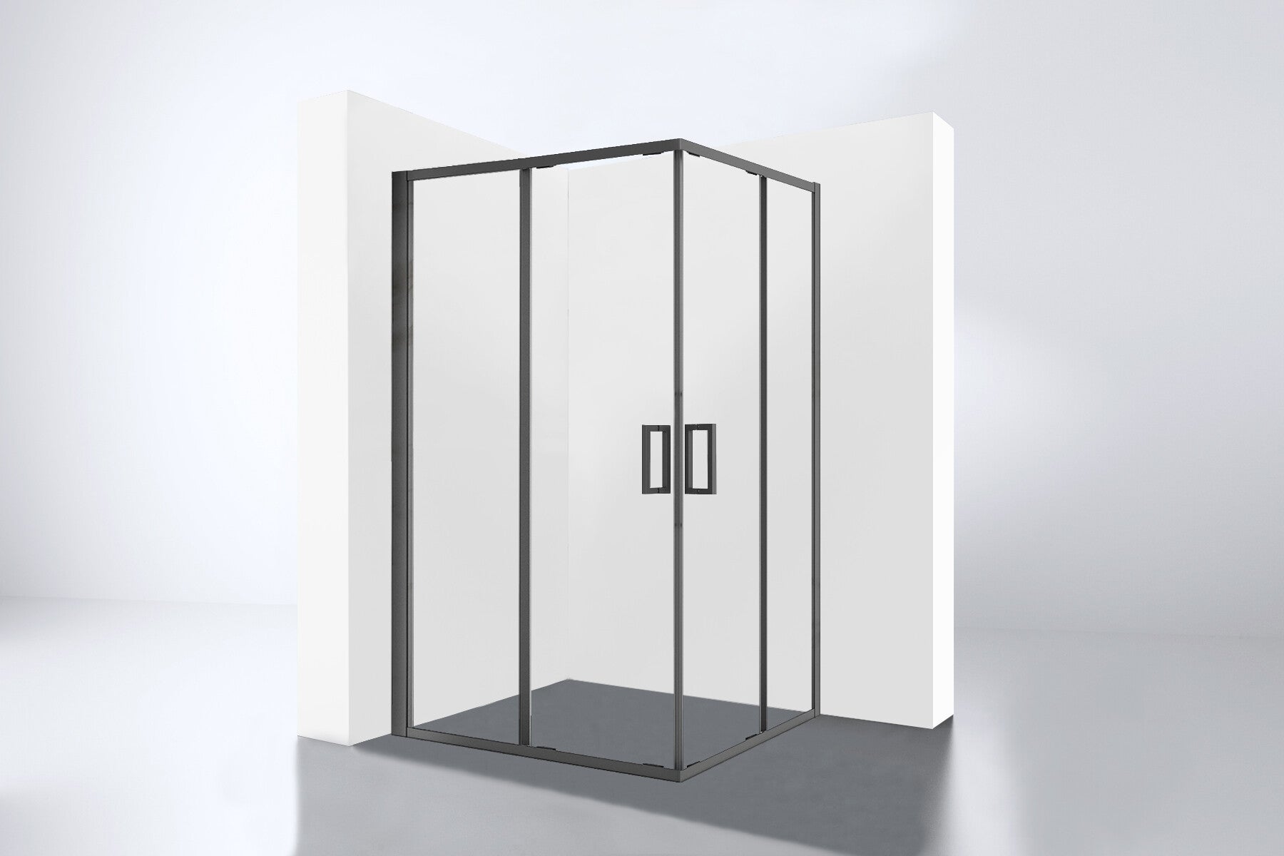 Best-Design Douchecabine "Hulmer-Moya-1200" met twee Schuifdeuren 1200x890x2100x8mm