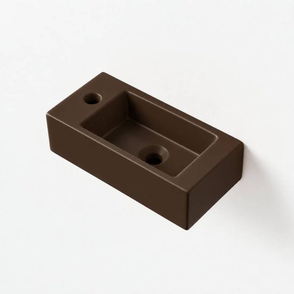 Best-Design "Farnetta" fontein Links 37 x 18 x 9 cm Mat-donkerbruin
