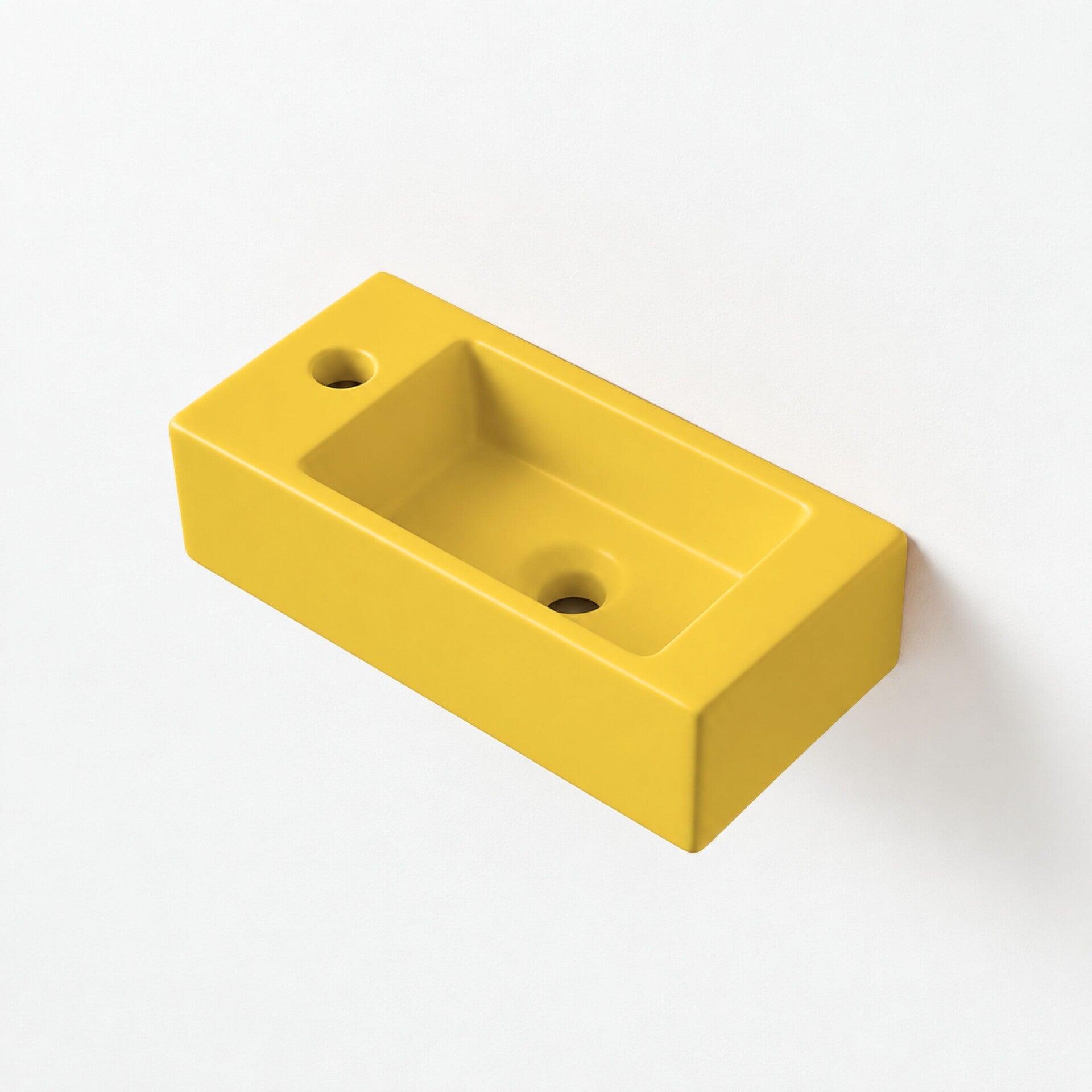 Best-Design "Farnetta" fontein Links 37 x 18 x 9 cm Mat-geel