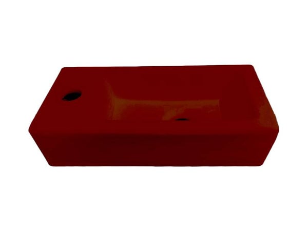 Best-Design "Farnetta" fontein Links 37 x 18 x 9 cm Mat-donkerrood