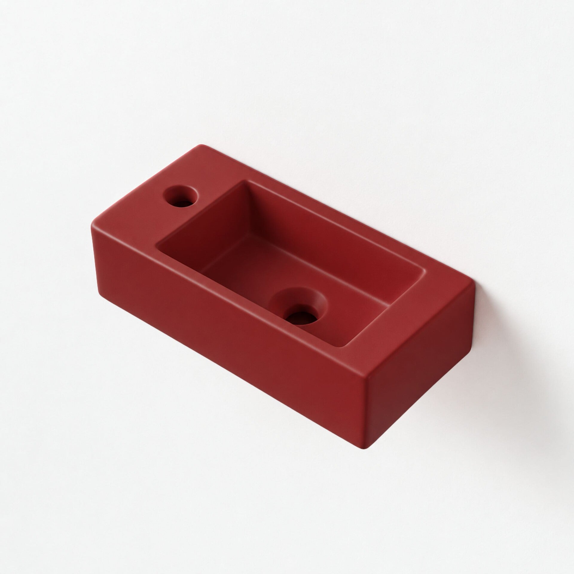 Best-Design "Farnetta" fontein Links 37 x 18 x 9 cm Mat-donkerrood
