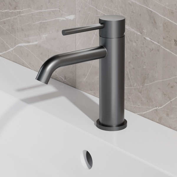 Best-Design "High-End Moya" RVS-304 wastafelmengkraan Gunmetal