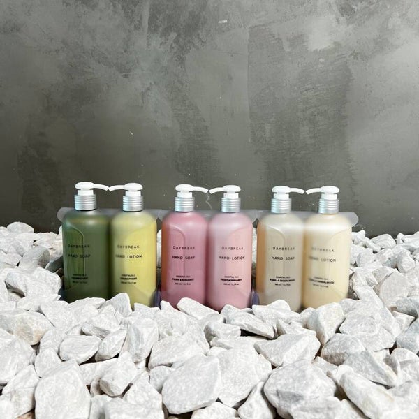 Daybreak doos à 12 stuks handzeep en handlotion