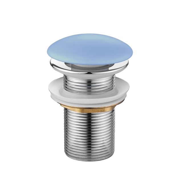 Best-Design "Discover" clic-waste keramisch 5/4" x 80 mm Mat-lichtblauw