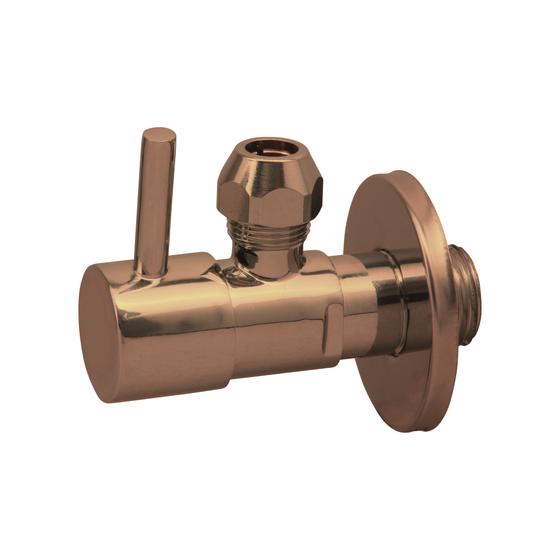 Best-Design "Dijon-Solara" hoekstopkraan 1/2" x 3/8" (10 mm knel) Sunny-bronze