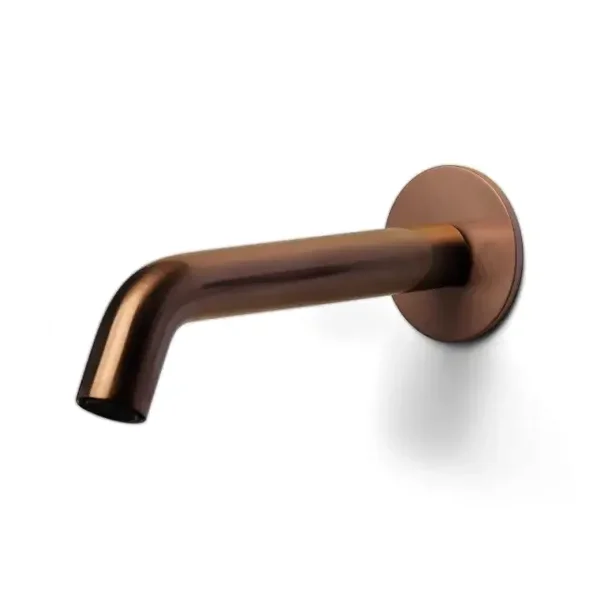 Schiphorst-Sanitair "Blue-Brondby-Xl" Wanduitloop 16cm Tbv. Wandmengkraan Geborsteld brons