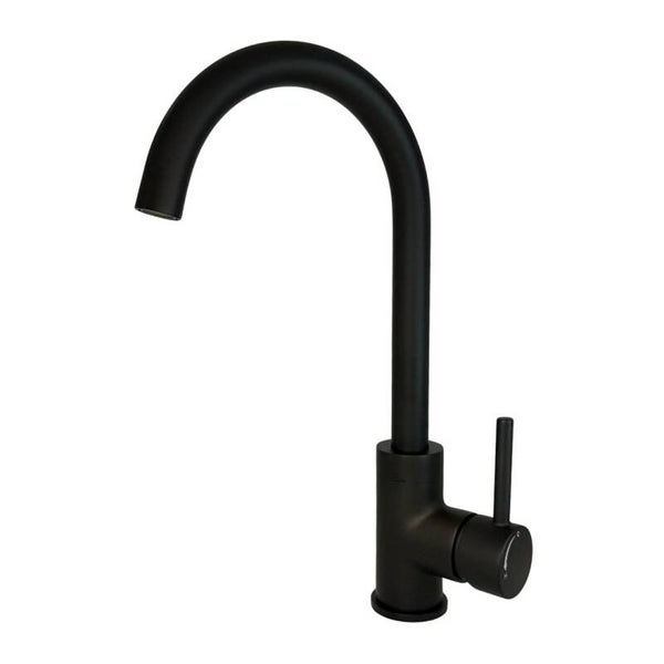 Best-Design "Nero-Son" keukenmengkraan H=34 cm Mat-zwart
