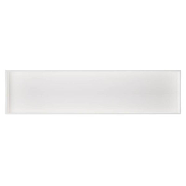 Best-Design "White-Elah" inbouwnis 121x28x7 cm Mat-wit