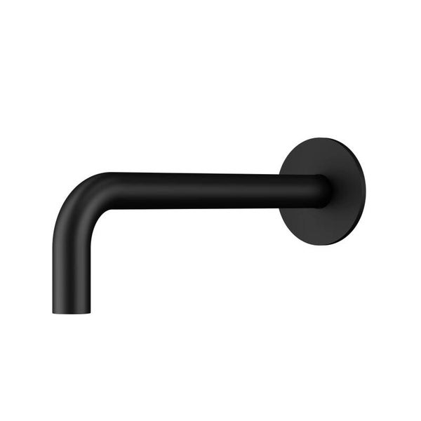 Best-Design "High-End-Nero" baduitloop + rozet Mat-zwart