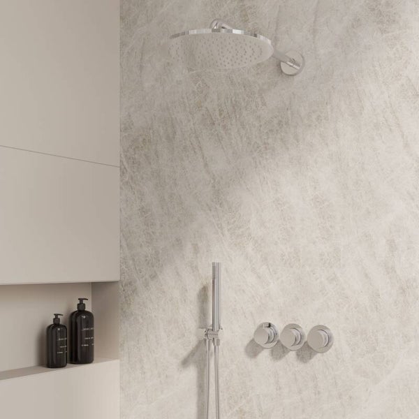 Best-Design "One-Pack" inbouw-regendoucheset "High-End Chrome M-250" chroom