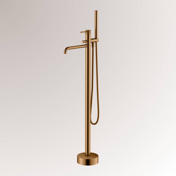 Best-Design "High-End Liora" RVS-304 vrijstaande badkraan Desert Brown