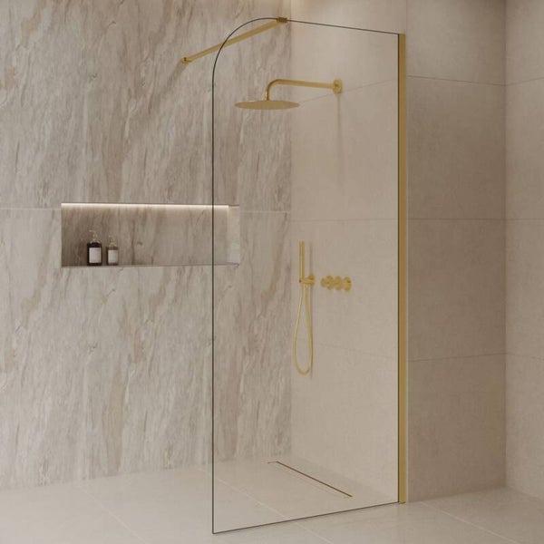 Best-Design 'Dalis-Curve-1200-Nancy' inloopdouche NANO 8mm glas