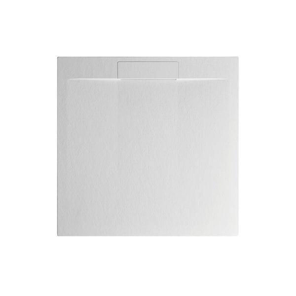 Best-Design "Schutz" douchebak anti-slip composiet 100x100x3 cm Mat-wit