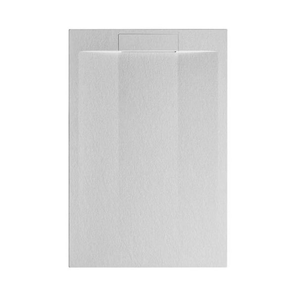 Best-Design "Schutz" douchebak anti-slip composiet 200x100x3 cm Mat-wit