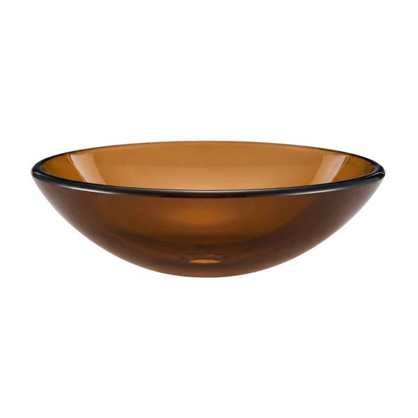Best-Design "Orvani" glazen waskom Ø 39,5 x 12,5 cm Gold tea