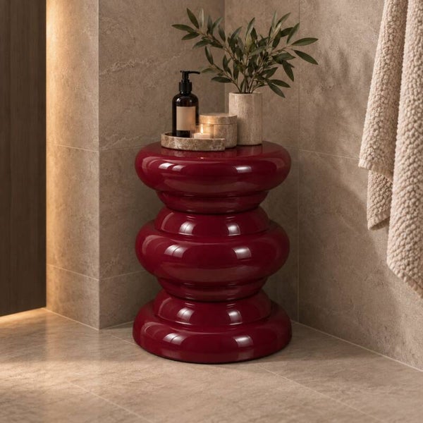 Best-Design "Solena" Bijzettafel 33x33x45cm Burgundy