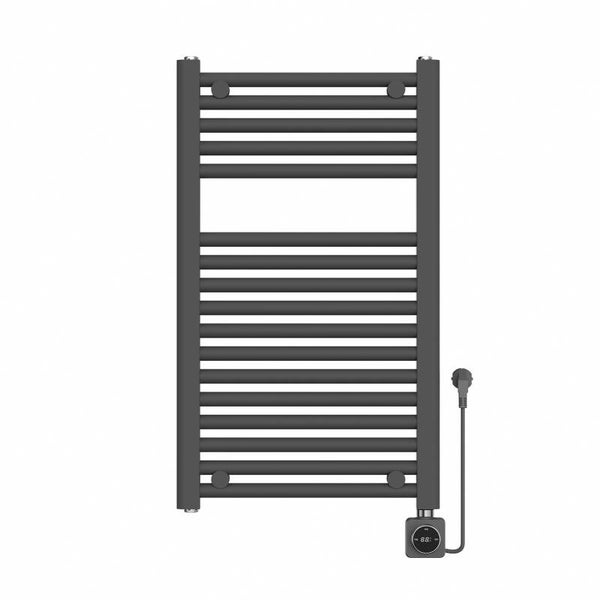 Wiesbaden "Elara" elektrische radiator Smart WiFi 76,6 x 45 cm Gunmetal PVD