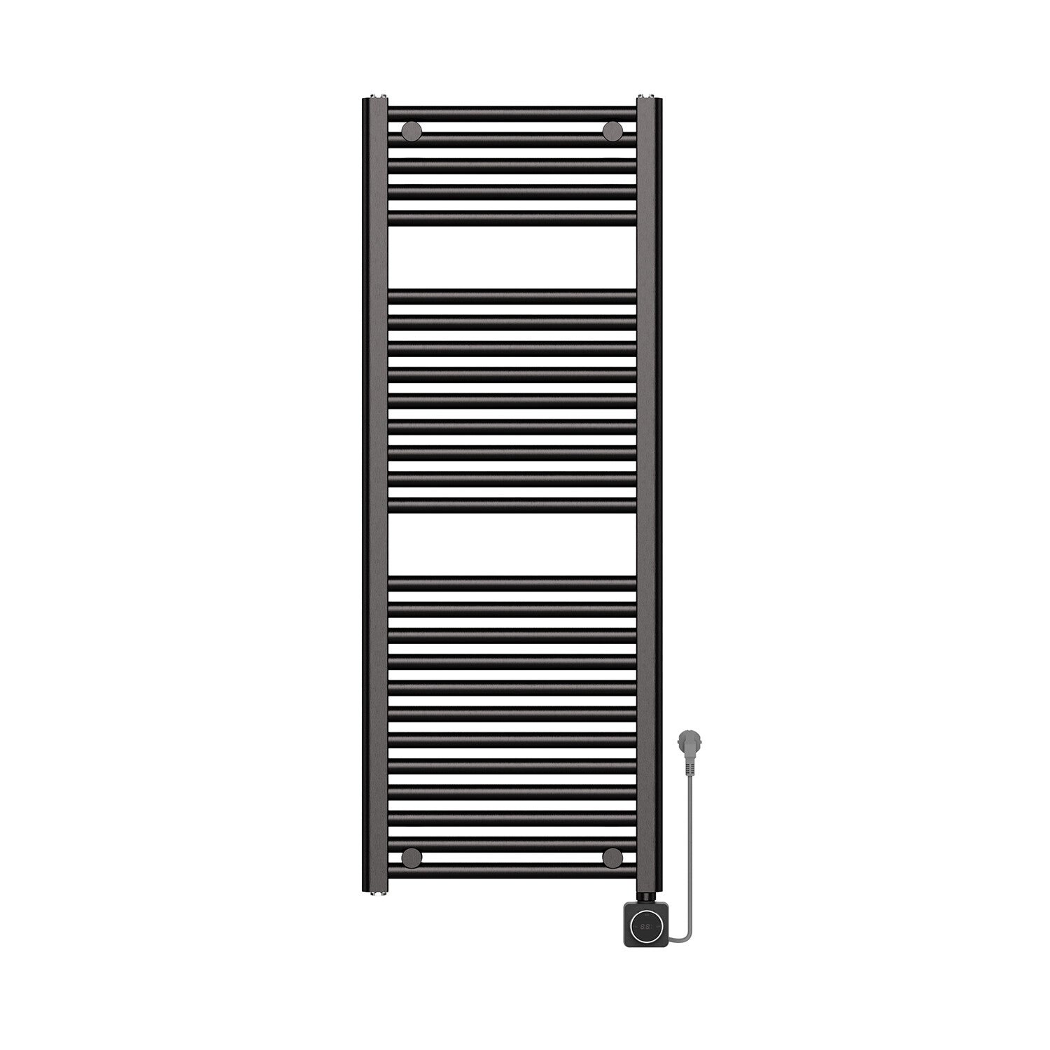 Wiesbaden "Elara" elektrische radiator Smart WiFi 118,5 x 45 cm Gunmetal