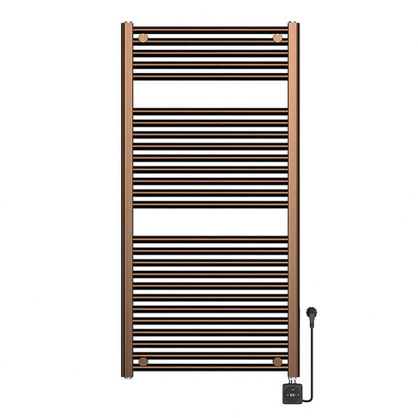 Wiesbaden "Elara" elektrische radiator Smart WiFi 118,5 x 60 cm Geborsteld brons koper PVD