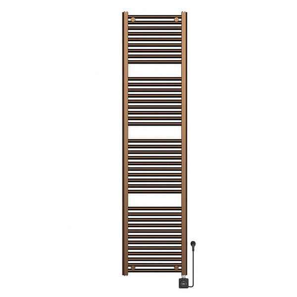 Wiesbaden "Elara" elektrische radiator Smart WiFi 181,7 x 45 cm Geborsteld brons koper PVD