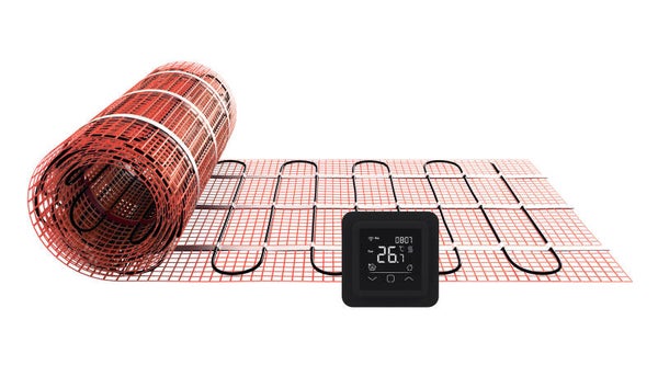 Wiesbaden by Magnum elektrische vloerverwarming set 5 m2 750 watt WiFi thermostaat Wit