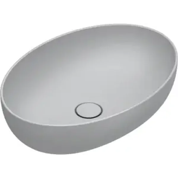 Catalano "Sfera-Tonalita" waskom 60x42x16cm Mat-cement