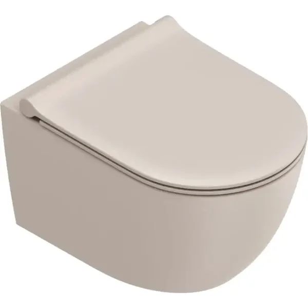 Catalano "Sfera-Tonalita-50" Newflush wandcloset met Soft Close /Quick Release zitting Mat-seta