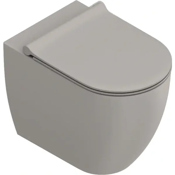 Catalano "Sfera-Tonalita-55" staand closet met Soft Close /Quick Release zitting Mat-tortora