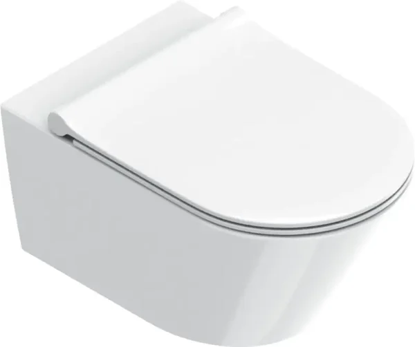 Catalano "Zero-55" wandtoilet 55cm Glans-white