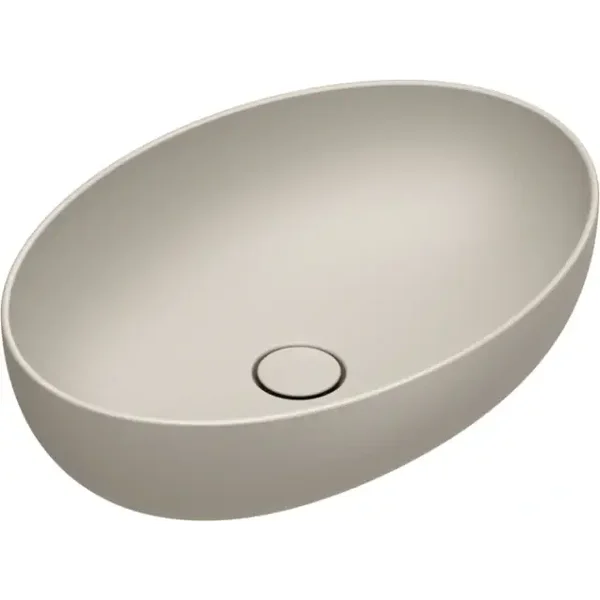 Catalano "Sfera-Tonalita" waskom 60x42x16cm Mat-sabbia