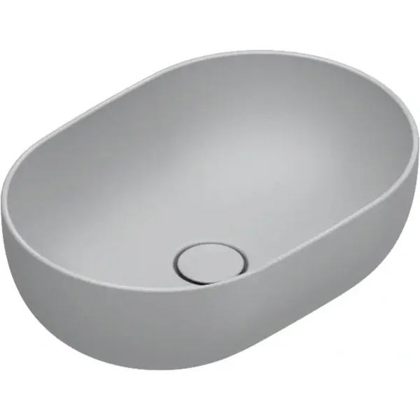 Catalano "Sfera-Tonalita" waskom 50x35x16cm Mat-cement