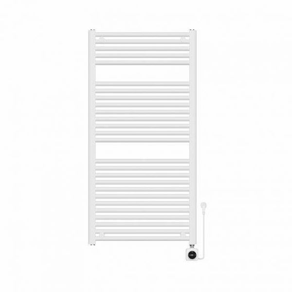 Wiesbaden "Elara" elektrische radiator Smart WiFi 118,5 x 60 cm Glans-wit