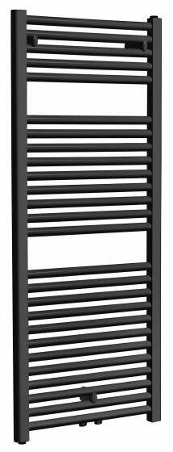 Wiesbaden "Elara" radiator 118,5 x 45 cm Mat-zwart