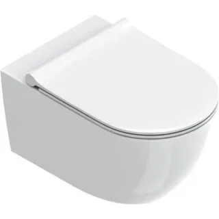 Catalano "Sfera-55" wandtoilet met up-fix bevestiging 55cm Glossy-white