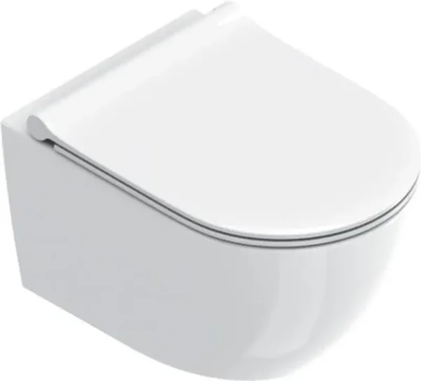 Catalano "Sfera-55" wandtoilet met up-fix bevestiging 55cm Glossy-white