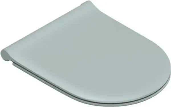 Catalano " Sfera/Zero" toiletzitting slim softclose voor up-fix bevestiging Satin-acqua