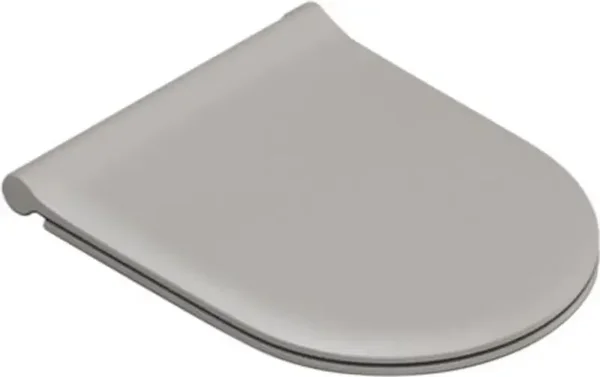 Catalano " Sfera/Zero" toiletzitting slim softclose voor up-fix bevestiging Satin-tortora