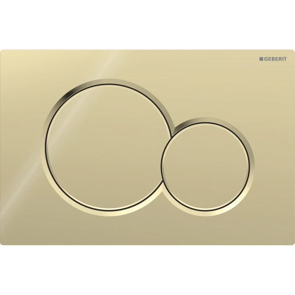Geberit bedieningsplaat Sigma-01 Type: 115.770.DT.5 Glans goud