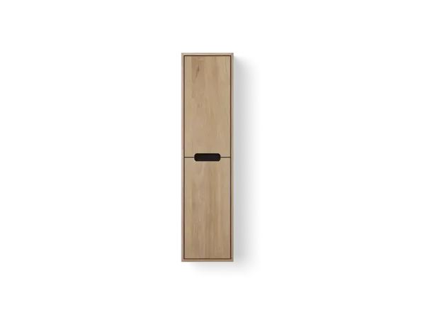 Blue-Label "Signe"  kolomkast 160x35x40 cm Grijs-eiken