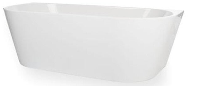 Schiphorst-Sanitair "Blue-Rasmus" half-vrijstaand bad 170 acryl Glans-wit