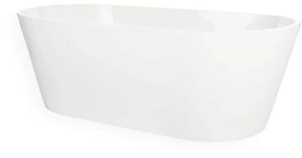 Blue-Label "Joren" vrijstaand bad ovaal 58x85x180cm acryl Mat-wit