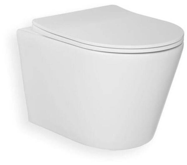 Schiphorst-Sanitair "Blue-Balder" wandcloset Rimfree Glans-wit