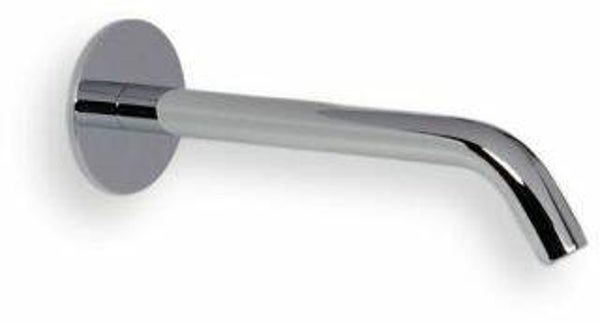 Schiphorst-Sanitair "Blue-Brondby" Wanduitloop 20cm  Tbv. Wandmengkraan Chroom