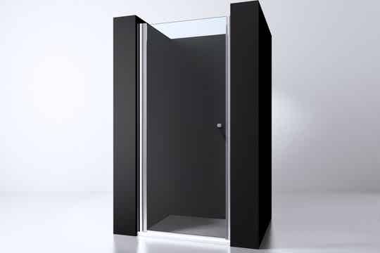 Best-Design "Erico" nisdeur met profiel 78,5-80cm H=200cm NANO glas 6mm