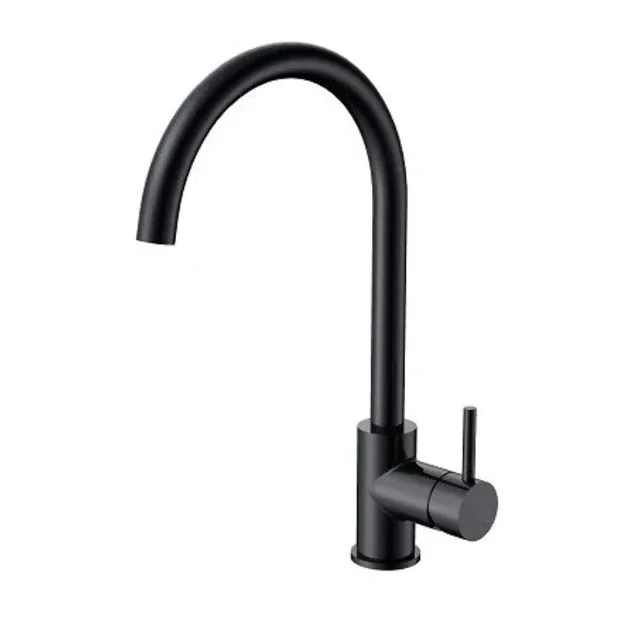 Schiphorst-Sanitair "Blue-Ribe" eengreeps keukenkraan C uitloop Mat-zwart