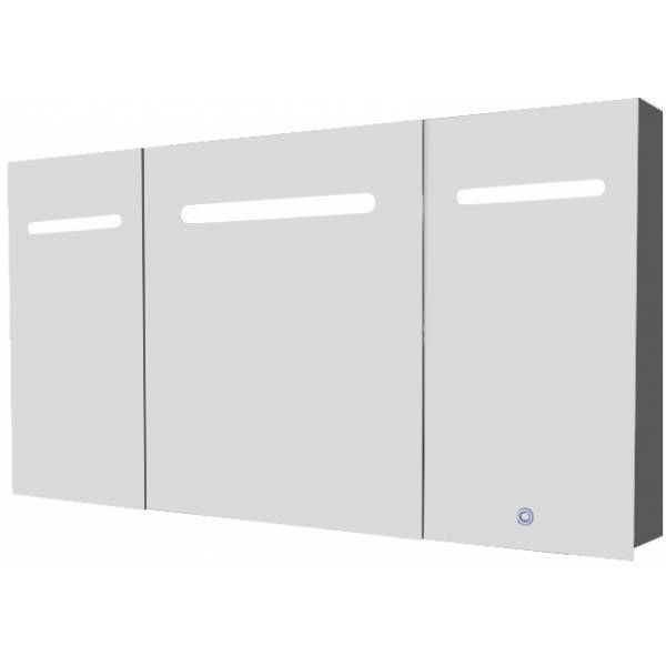 Best-Design "Aluma" luxe spiegelkast incl. LED verlichting 120x80cm