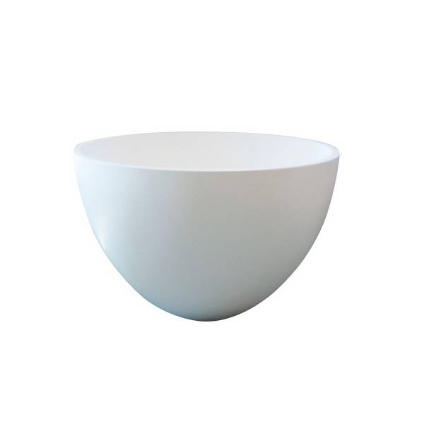 Best-Design "Eco 48" opbouw-waskom "Just-Solid" Mat-Wit