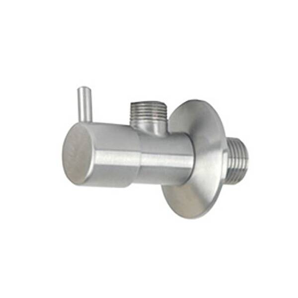 Best-Design RVS-304 "Ore" hoekstopkraan + rozet 3/8"